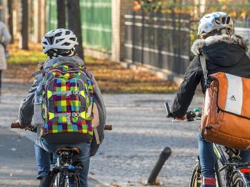 ADFC Calls for Safer Cycling Routes to School